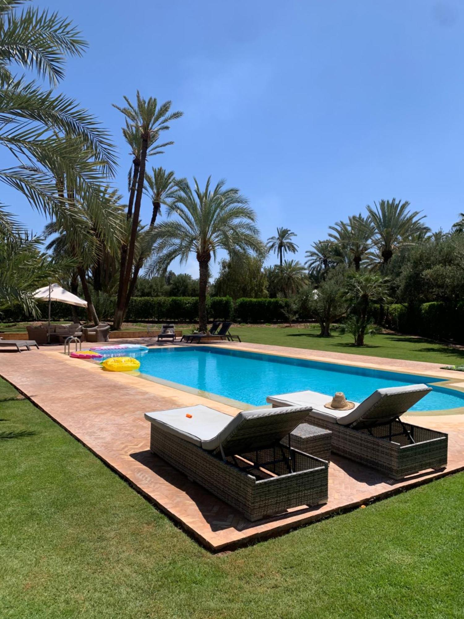 Villa Avec Piscine Privatisee A La Palmeraie Marrakesh Luaran gambar